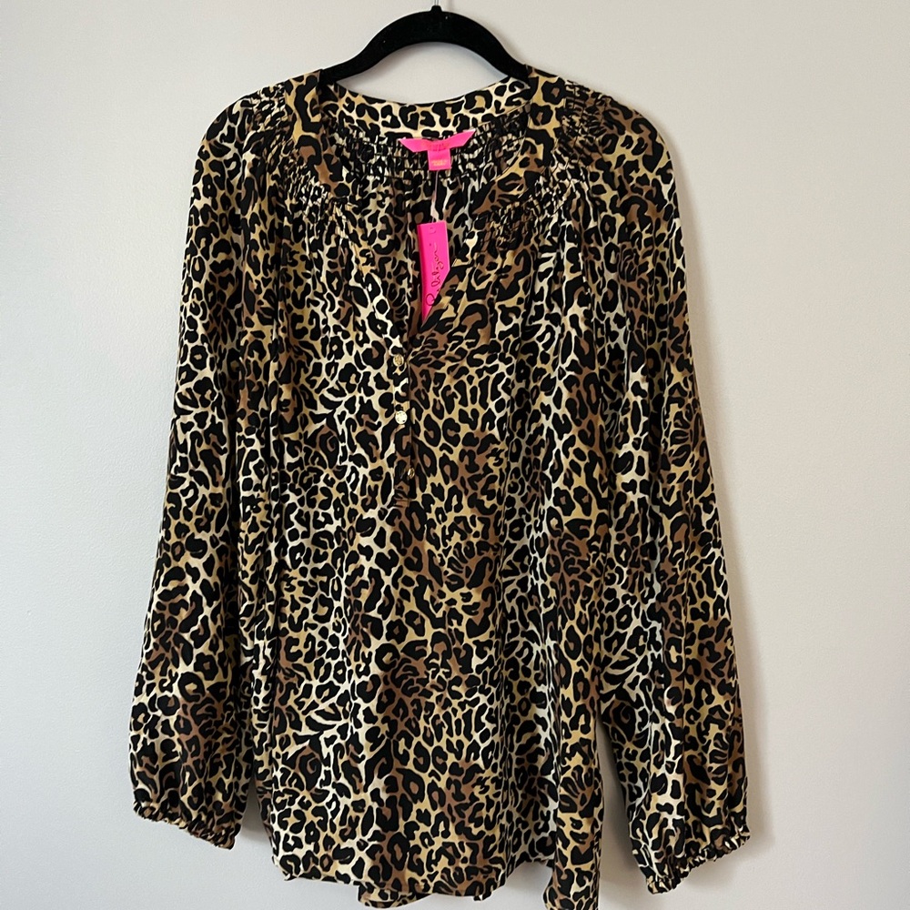 NWT Lilly Pulitzer Elsa Top in My Favorite Spot